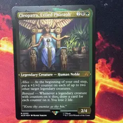 MTG Cleopatra, Exiled Pharaoh (233/315) Assassin's Creed LP FOIL - Image 1