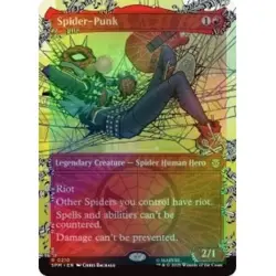 Foil Presale Spider-punk (borderless) (210) M/NM Magic MTG Marvel's Spider-man - Image 1