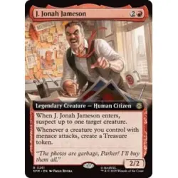 Presale J. Jonah Jameson (extended Art) X4 M/NM Magic MTG Marvel's Spider-man - Image 1