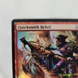 4x MTG FOIL Quicksmith Rebel Launch Promo NM Near Mint Magic the Gathering - Image 4