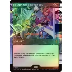 Foil Presale Behold The Sinister Six! (borderless) M/NM MTG Marvel's Spider-man - Image 1