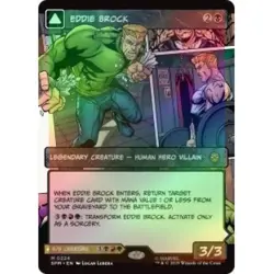 Foil Presale Eddie Brock (borderless) (224) M/NM Magic MTG Marvel's Spider-man - Image 1