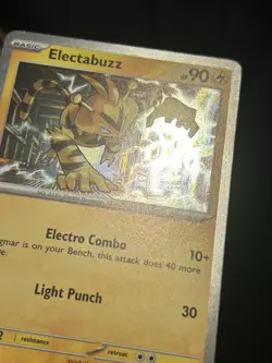 Pokemon TCG Electabuzz Pokemon Promos 125/165 Holo Promo Cosmos Holo Rare Promo - Image 5