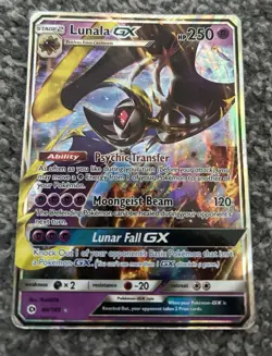 Pokemon TCG Lunala GX Sun Moon 66/149 Holo Ultra Rare - Image 1