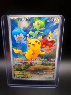 The Pokemon Company Pikachu 027/SV-P SV-P Promo Holo JP 60HP 2023 - Image 1
