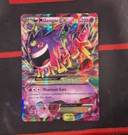 Pokemon TCG M Gengar EX Mega Full Art Holo 121/119 XY Phantom Forces ENG - Image 1