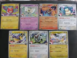 Pokemon TCG - Journey Together Prize Pack Series 7 Bundle x7 inc. Snorlax etc. - Image 1