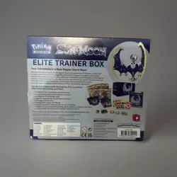 Sun and Moon Base - Lunala ETB - Elite Trainer Box Pokemon TCG Factory Sealed - Image 2