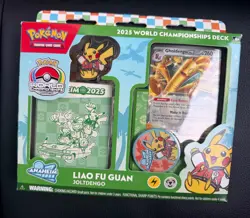 Pokemon TCG: 2025 World Championship Deck: Liao Fu Guan (Joltdengo) - Image 1