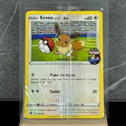 Eevee on the Ball 002/005 Sealed Promo [Pokemon Futsal Collection] [NM] - Image 1