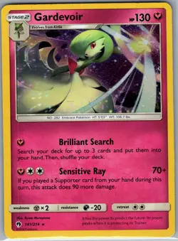 Gardevoir - (Cosmos Holo) 141/214 - Pokemon - Image 1