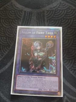 TELLER OF FAIRY TALES 1ST EDITION STARLIGHT RARE BLZD-EN034 YUGIOH! - Image 1
