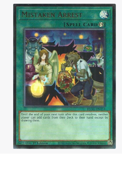 Mistaken Arrest - BLGG-EN114 - Ultra Rare YuGiOh - Image 1