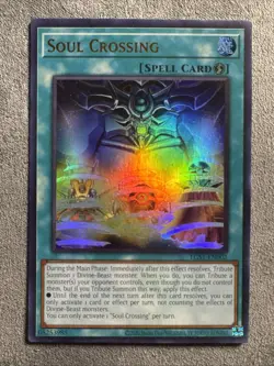 Yu-Gi-Oh! Soul Crossing Egs1-en002 Egyptian God Deck Slifer The Sky Dragon - Image 1