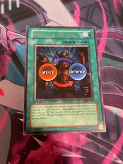 YUGIOH - SHIELD & SWORD - RARE - MRD - 1ST ED - NM - Image 1