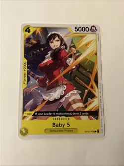 Baby 5 Rare (R) OP12-112 Tournamnet Pack 2026 Vol. 1 English - Image 1