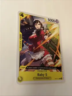 Baby 5 Rare (R) OP12-112 Tournamnet Pack 2026 Vol. 1 English - Image 2