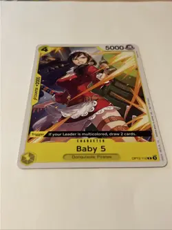 Baby 5 Rare (R) OP12-112 Tournamnet Pack 2026 Vol. 1 English - Image 3
