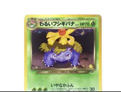 Dark Venusaur No.003 Japanese Pokemon Card Trainers Magazine Promo Holo Old Back - Image 3