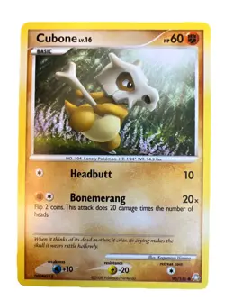Pokemon TCG Cubone D&P Legends Awakened 90/146 Regular Common Card NM - Image 1