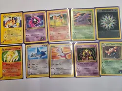 Pokemon lot of 52 cards mostly all vintage - Image 5