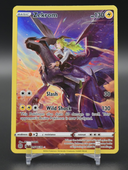Zekrom TG05/TG30 Ultra Rare Pokemon TCG Brilliant Stars Trainer Gallery - Image 1