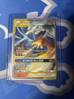 Pokemon TCG Reshiram & Charizard GX 20/214 Unbroken Bonds Holo Card - Image 1