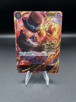 Sabo OP07-118 SEC ONE PIECE Card Game 3rd ANNIVERSARY SET Japanese 2025 NM - Image 1