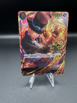 Sabo OP07-118 SEC ONE PIECE Card Game 3rd ANNIVERSARY SET Japanese 2025 NM - Image 2