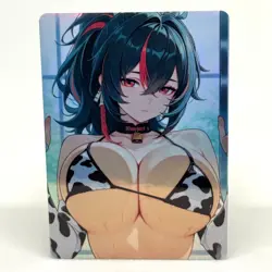 Zenless Zone Zero Zhu Yuan Goddess Anime Waifu ACG Foil Card - Image 1