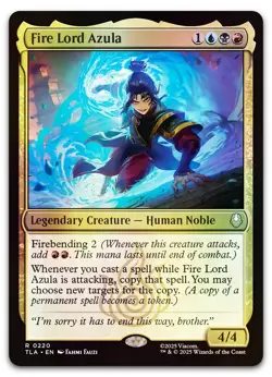 Fire Lord Azula #220 (Foil) (NM) Avatar: The Last Airbender TLA Magic MTG - Image 1