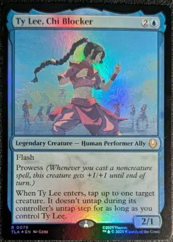 Ty Lee, Chi Blocker (0076) MTG Avatar: The Last Airbender - FOIL - (NM) - Image 1