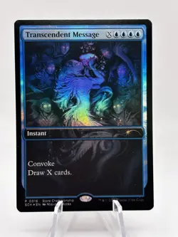 Transcendent Message 0016 Foil Store Championship Promo SCM MTG LP - Image 1