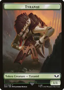 MTG Tyranid // Tyranid ** Warhammer 40,000 Tokens ** English - Image 1