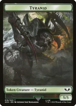 MTG Tyranid // Tyranid ** Warhammer 40,000 Tokens ** English - Image 2