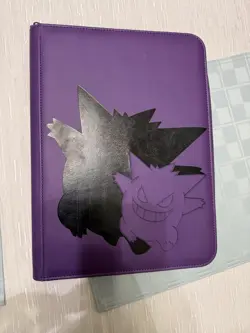 2020 Pokemon Gengar Ultra Pro 9-Pocket Album Binder Haunted Hollow - Image 1