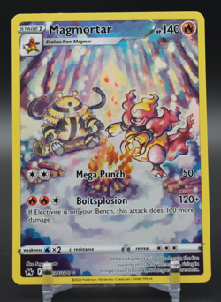 Pokemon TCG Magmortar GG03/GG70 Crown Zenith: Galarian Gallery Full Art English - Image 1