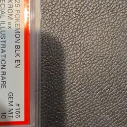 PSA 10 Pokemon TCG Zekrom ex 166/086 Black & White SIR Holo English - Image 4
