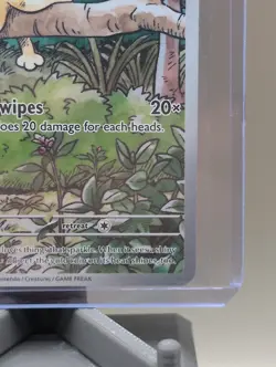 NEAR MINT Pokemon Meowth 106/094 Illustration Rare 2025 Phantasmal Flames - Image 4