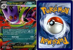 Mega Gengar ex 056/094 Double Rare Phantasmal Flames Pokemon Near Mint - Image 1