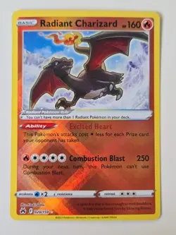 Pokemon Radiant Charizard 020/159 Holo - SWSH: Crown Zenith - Image 1