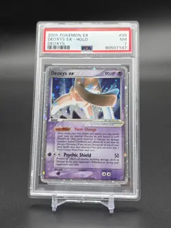PSA 7 DEOXYS EX #99- (Defense Form) - 2005 Pokemon EX Deoxys - Image 1