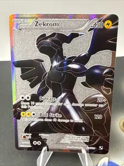 Zekrom Full Art (114) - Pokemon Black and White -LP - Image 1