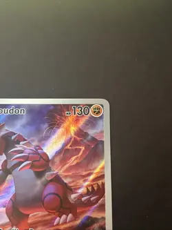 2023 Pokemon SV Paradox Rift Groudon #199/182 - Image 2