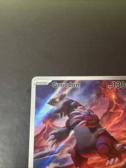 2023 Pokemon SV Paradox Rift Groudon #199/182 - Image 3