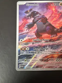 2023 Pokemon SV Paradox Rift Groudon #199/182 - Image 4