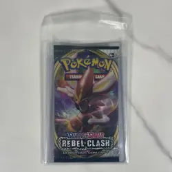 1x Pokemon Rebel Clash Booster Pack (1 PACK) Factory Sealed English - Image 2