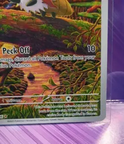 Pokemon TCG Larvesta 099/086 Black Bolt Full Art Illustration Rare - Image 3