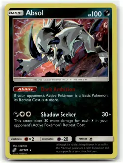 Absol 88/181 Rare Team Up Pokemon Holo NM/M - Image 1