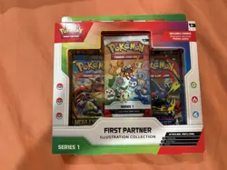 Pokemon First Partner Illustration Collection Series 1 Box! English - Image 1